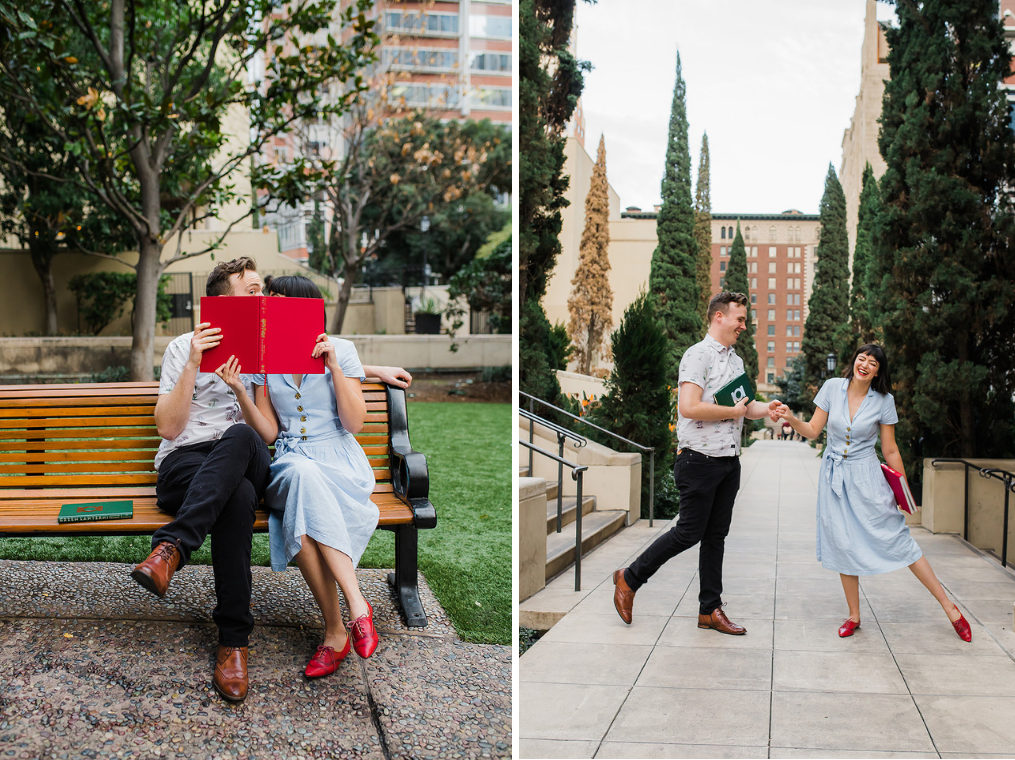 Adorable and Retro Engagement Session in Downtown LA
. Adventure wedding and elopement photography by Wildflower Photo Co.