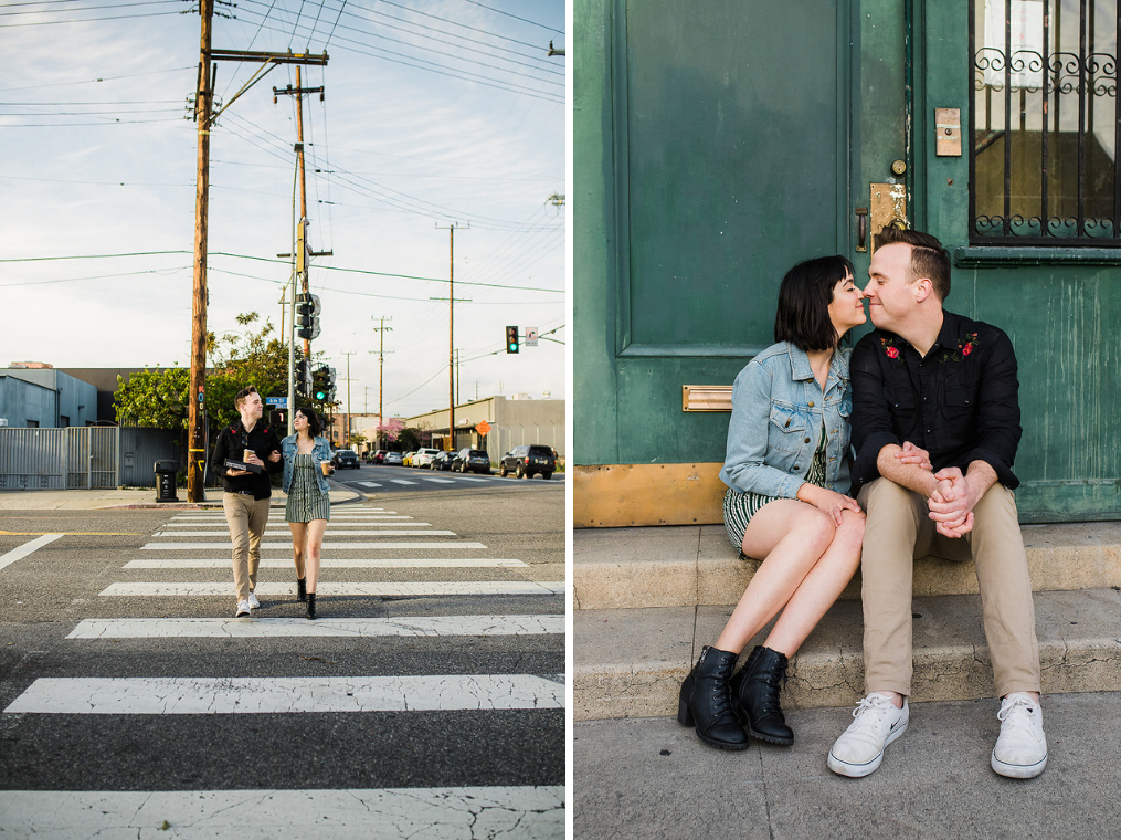 Adorable and Retro Engagement Session in Downtown LA
. Adventure wedding and elopement photography by Wildflower Photo Co.