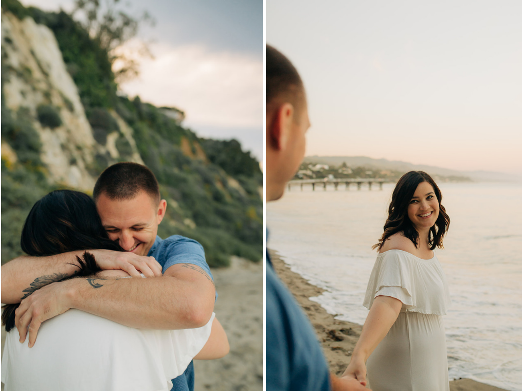 Stunning Sunset Couple Session in Malibu.
Adventure wedding and elopement photography by Wildflower Photo Co.