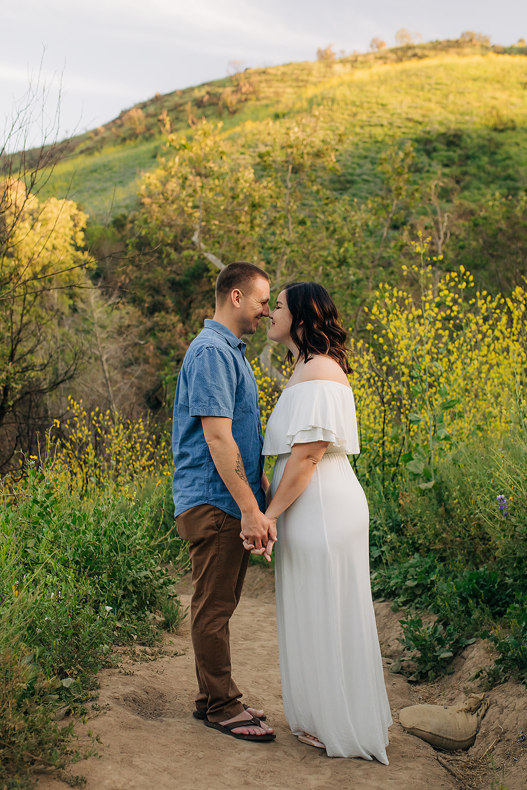 Stunning Sunset Couple Session in Malibu.
Adventure wedding and elopement photography by Wildflower Photo Co.