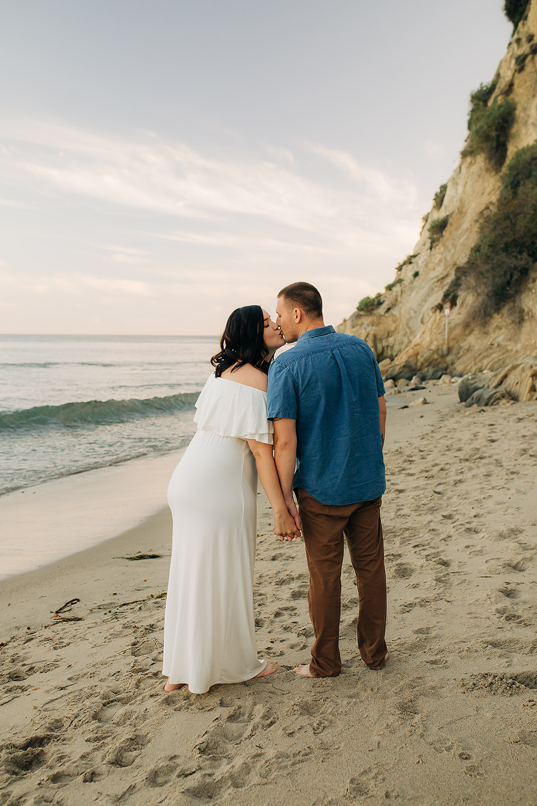 Stunning Sunset Couple Session in Malibu.
Adventure wedding and elopement photography by Wildflower Photo Co.