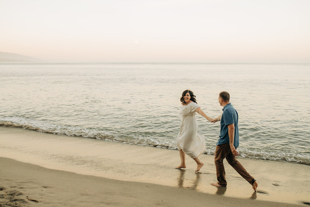 Stunning Sunset Couple Session in Malibu.
Adventure wedding and elopement photography by Wildflower Photo Co.