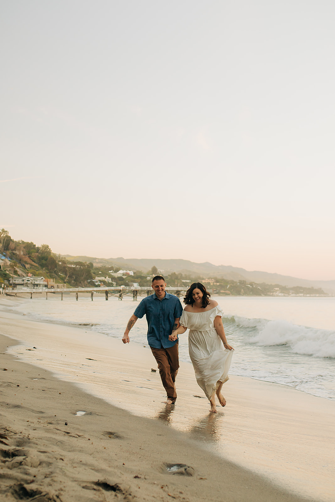 Stunning Sunset Couple Session in Malibu.
Adventure wedding and elopement photography by Wildflower Photo Co.