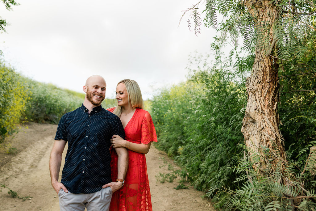 Beautiful Wildflower Engagement Session in Southern California.
Adventure wedding and elopement photography by Wildflower Photo Co.