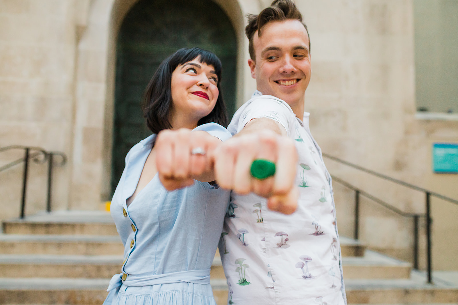 Adorable and Retro Engagement Session in Downtown LA
. Adventure wedding and elopement photography by Wildflower Photo Co.