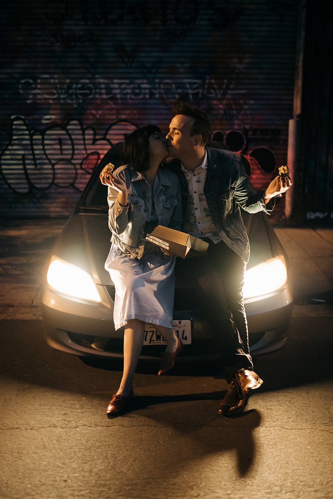 Adorable and Retro Engagement Session in Downtown LA
. Adventure wedding and elopement photography by Wildflower Photo Co.