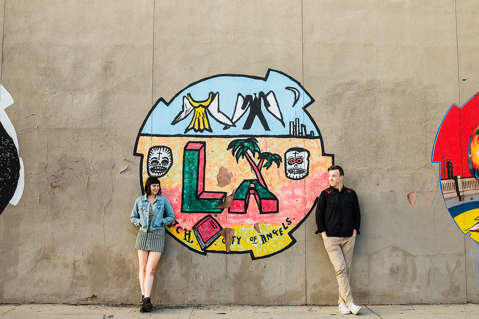 Adorable and Retro Engagement Session in Downtown LA
. Adventure wedding and elopement photography by Wildflower Photo Co.